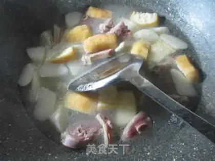 Make Tofu tofu duck leg soup step 5