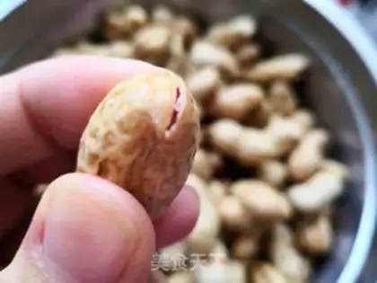 Make Cook peanuts step 1