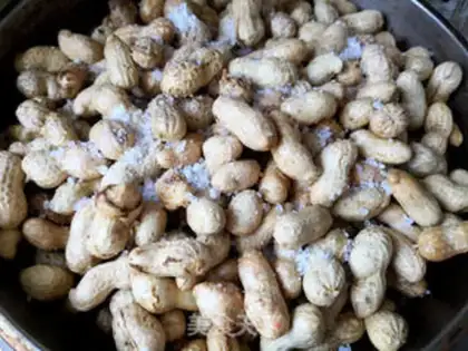 Make Cook peanuts step 3
