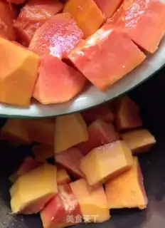 Make Sweet papayas step 2