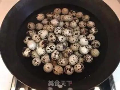 Make Quail eggs step 1