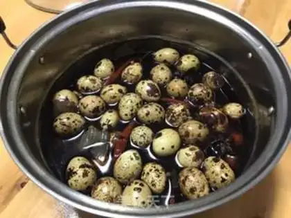 Make Quail eggs step 6