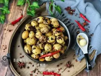 Make Quail eggs step 7