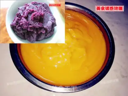 Make Three-colored buns step 0