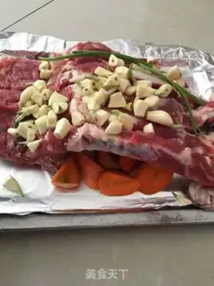 Make Garlic roasted ribs step 2