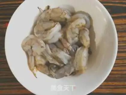 Make Cream shrimp step 1