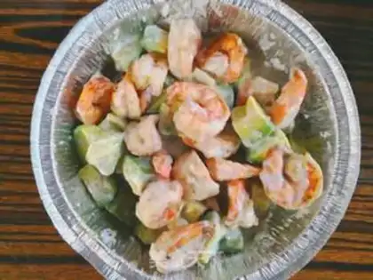 Make Cream shrimp step 7