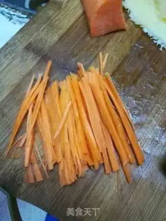 Make Eggskin vegetable rolls step 1