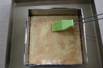Make French blueberry cake step 6