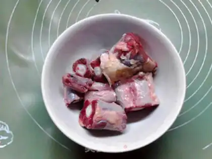 Make Cowtail soup step 1