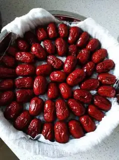 Make The rice date cake step 3