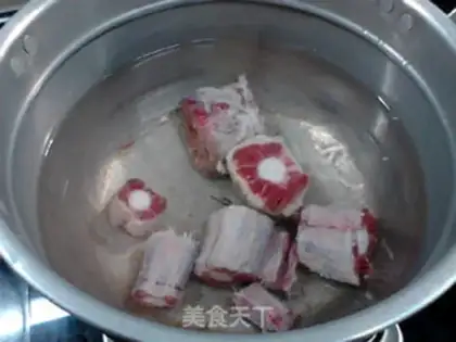 Make Cowtail soup step 2