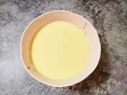 Make Milk egg pudding step 2