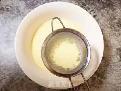 Make Milk egg pudding step 3