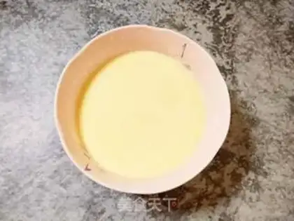 Make Milk egg pudding step 4