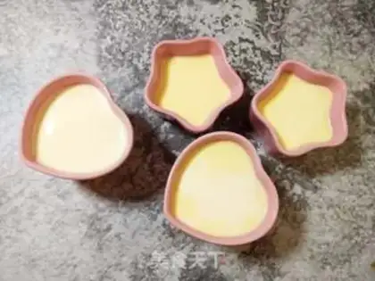 Make Milk egg pudding step 5