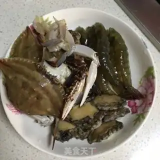 Make Seafood congee step 0