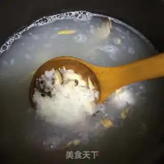 Make Seafood congee step 4