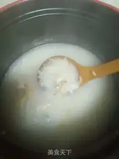 Make Seafood congee step 5