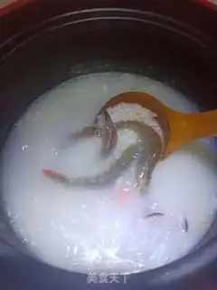 Make Seafood congee step 6