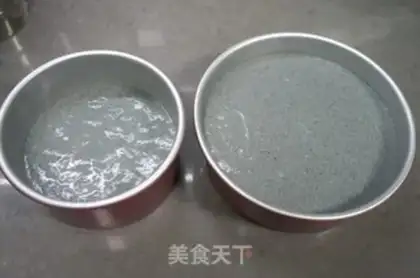 Make Black rice, pink cake step 8