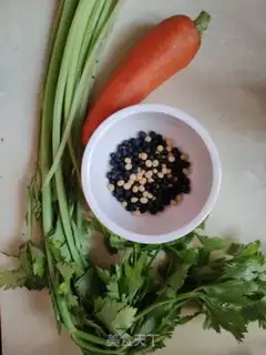 Make Celery with black beans step 0