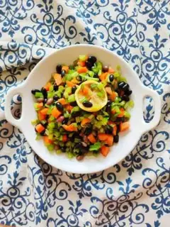 Make Celery with black beans step 7