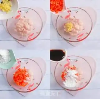 Make Chicken chest rice burger step 2