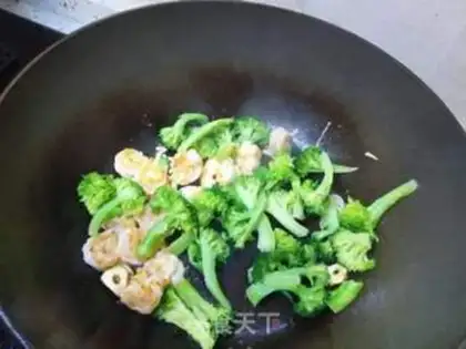 Make Shrimp broccoli step 5