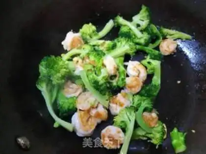 Make Shrimp broccoli step 6