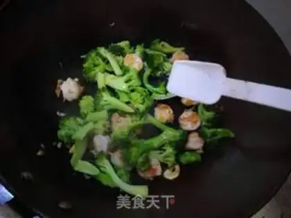 Make Shrimp broccoli step 7