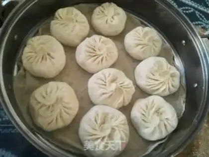 Make Shrimp leather buns step 11