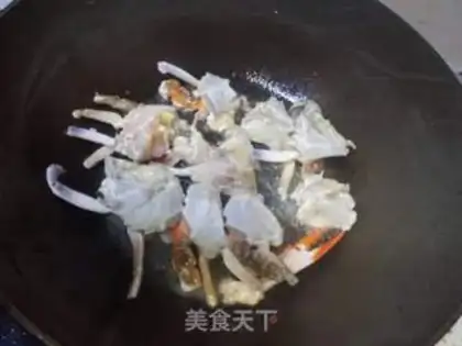 Make Pepper cucumber. Crabs step 3