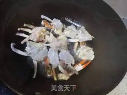 Make Pepper cucumber. Crabs step 4
