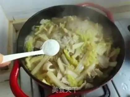 Make Five bouquet of cabbage step 11