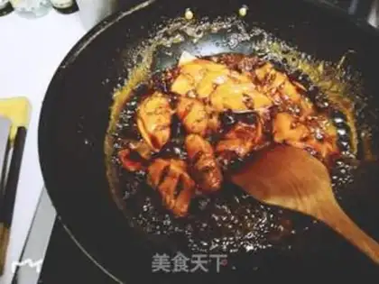 Make A simple version of a Coke chicken wing step 7
