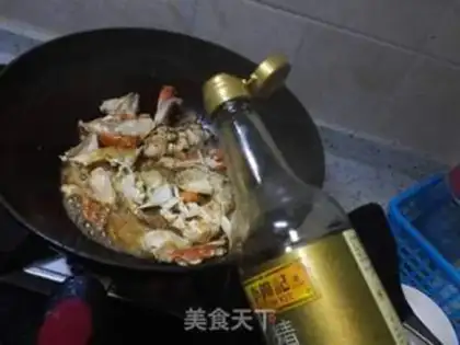 Make Pepper cucumber. Crabs step 6