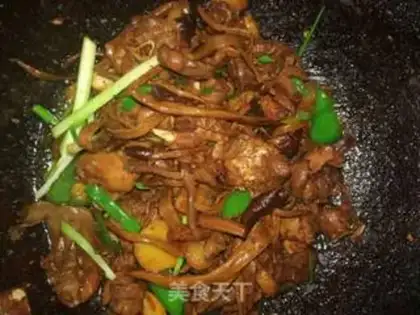 Make Dry-pot goose step 8