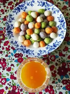 Make Orange Juice Vegetableballs step 5