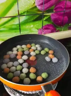 Make Orange Juice Vegetableballs step 7