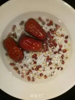 Make Red bean rice congee step 0