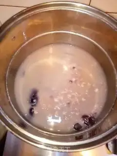 Make Red bean rice congee step 2