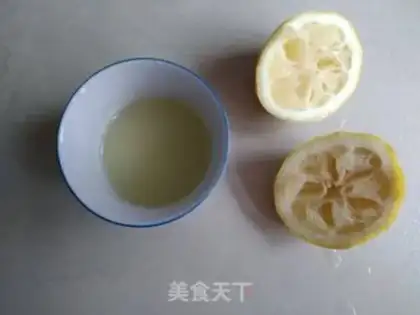 Make Lemon pound cake step 1