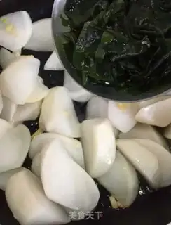Make The radish kunbu step 3