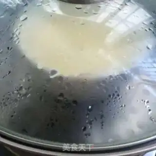 Make Emerald shrimp steamed eggs step 4