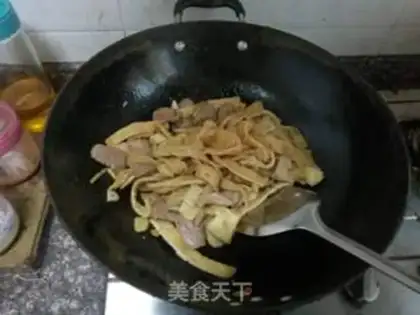 Make Tofu-skin fried meat step 6