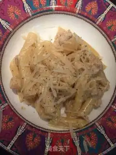 Make Butter salmon pasta step 3