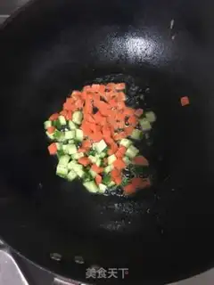 Make Fried rice step 1