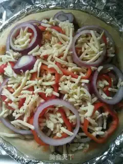 Make Beef veal pizza step 13