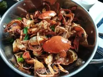 Make Spicy shrimp crab step 12